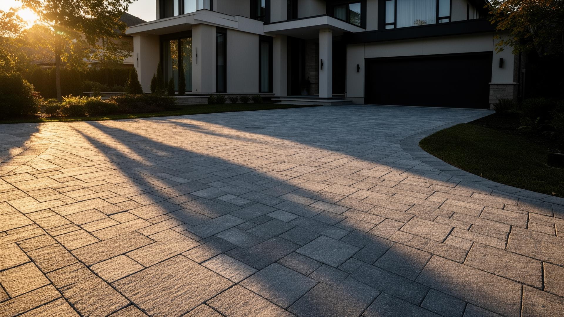 Premium interlock driveway installed by Toronto Concrete/Interlock Pros
